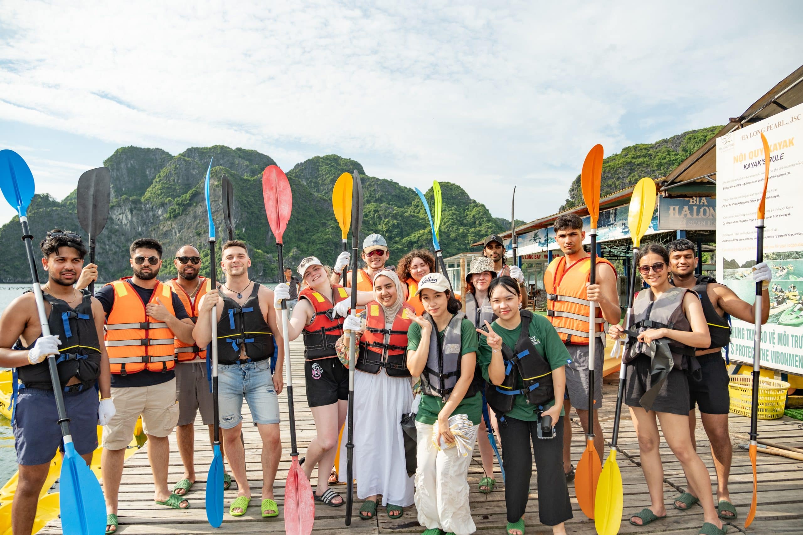 International Students from BUV’s Cultural immersion Programme Volunteer at Ha Long Bay and SOS Village Hai Phong