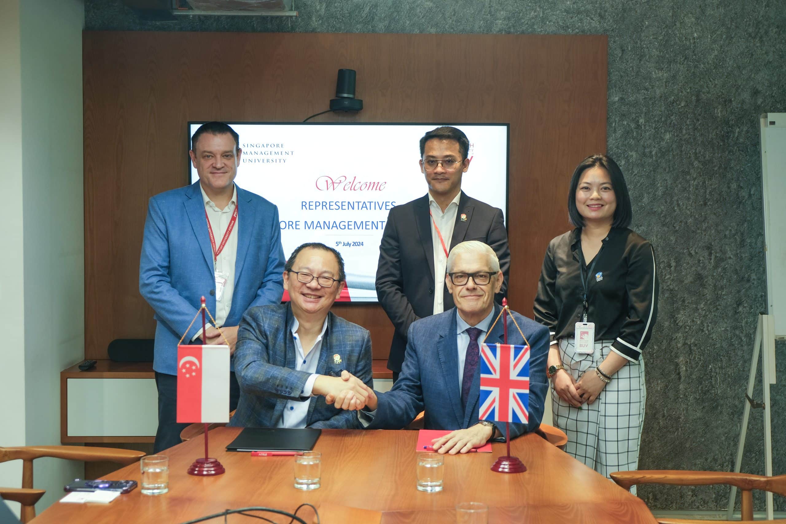 New Direct Admission Agreement Eases Path for BUV Alumni to Singapore Management University Postgraduate Studies