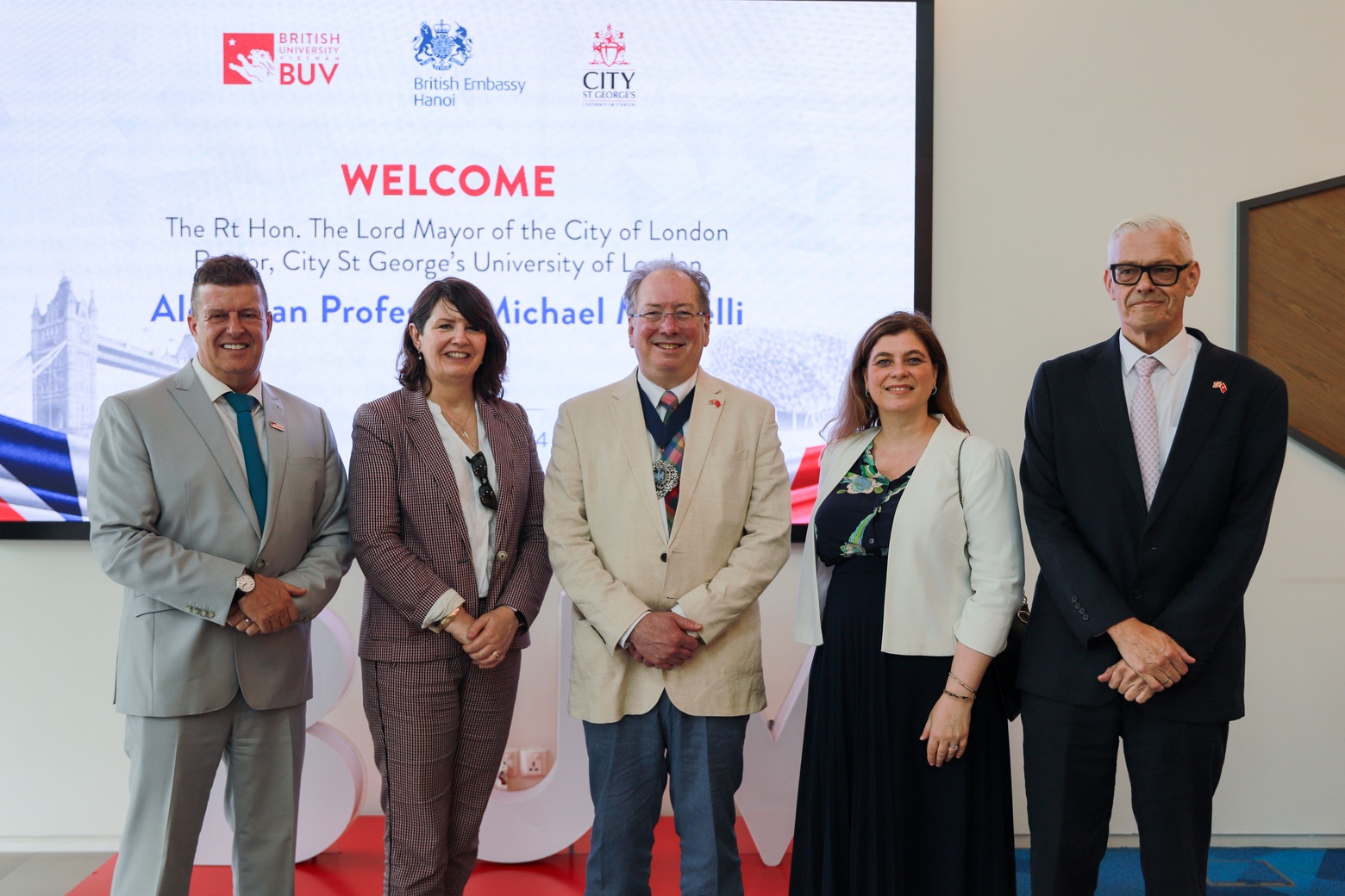 Lord Mayor of City of London: “BUV Stands at Core of UK-Vietnam Educational Partnerships”